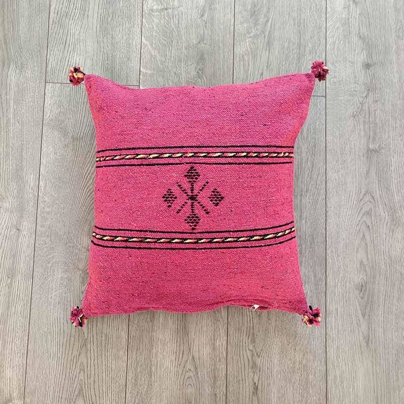 coussin berbere rose