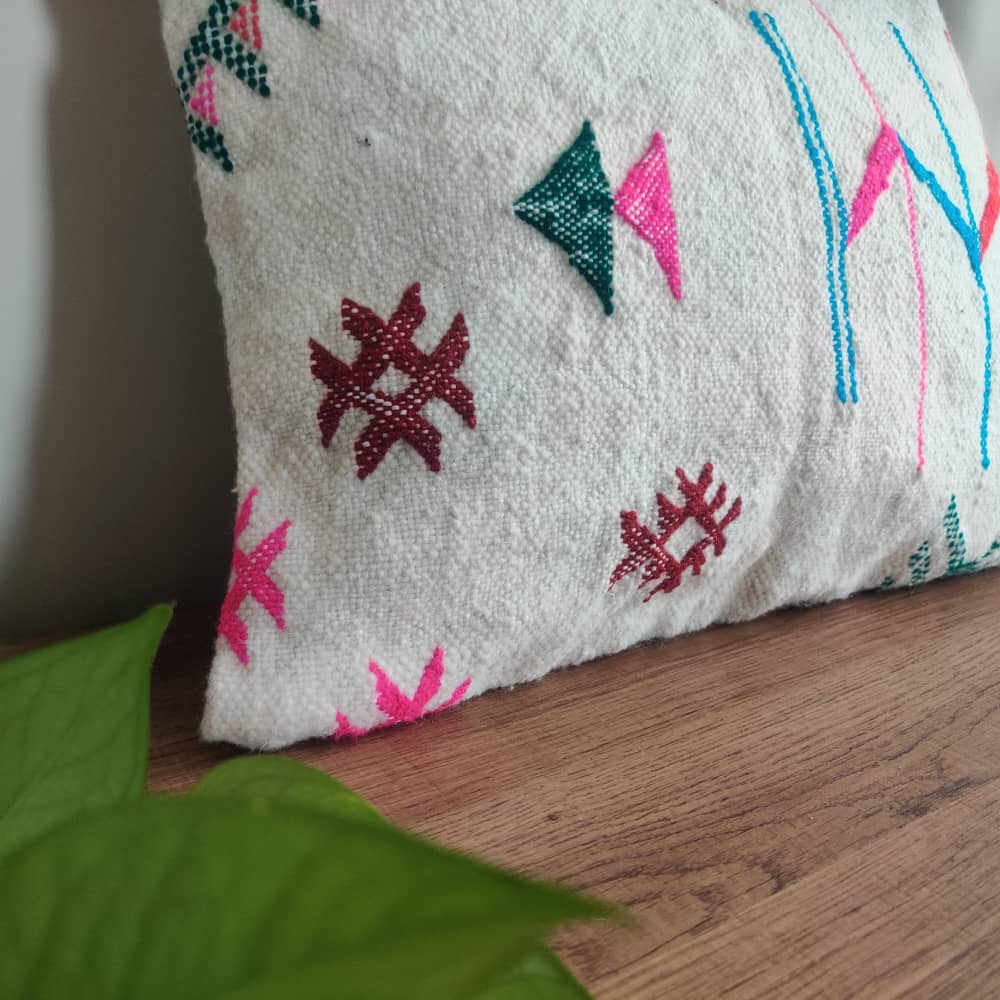 coussin berbère tissé | MAZIR Décoration