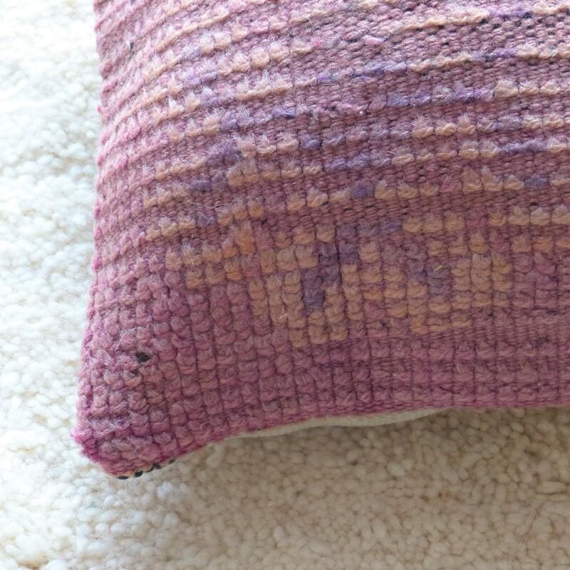 coussin marocain violet