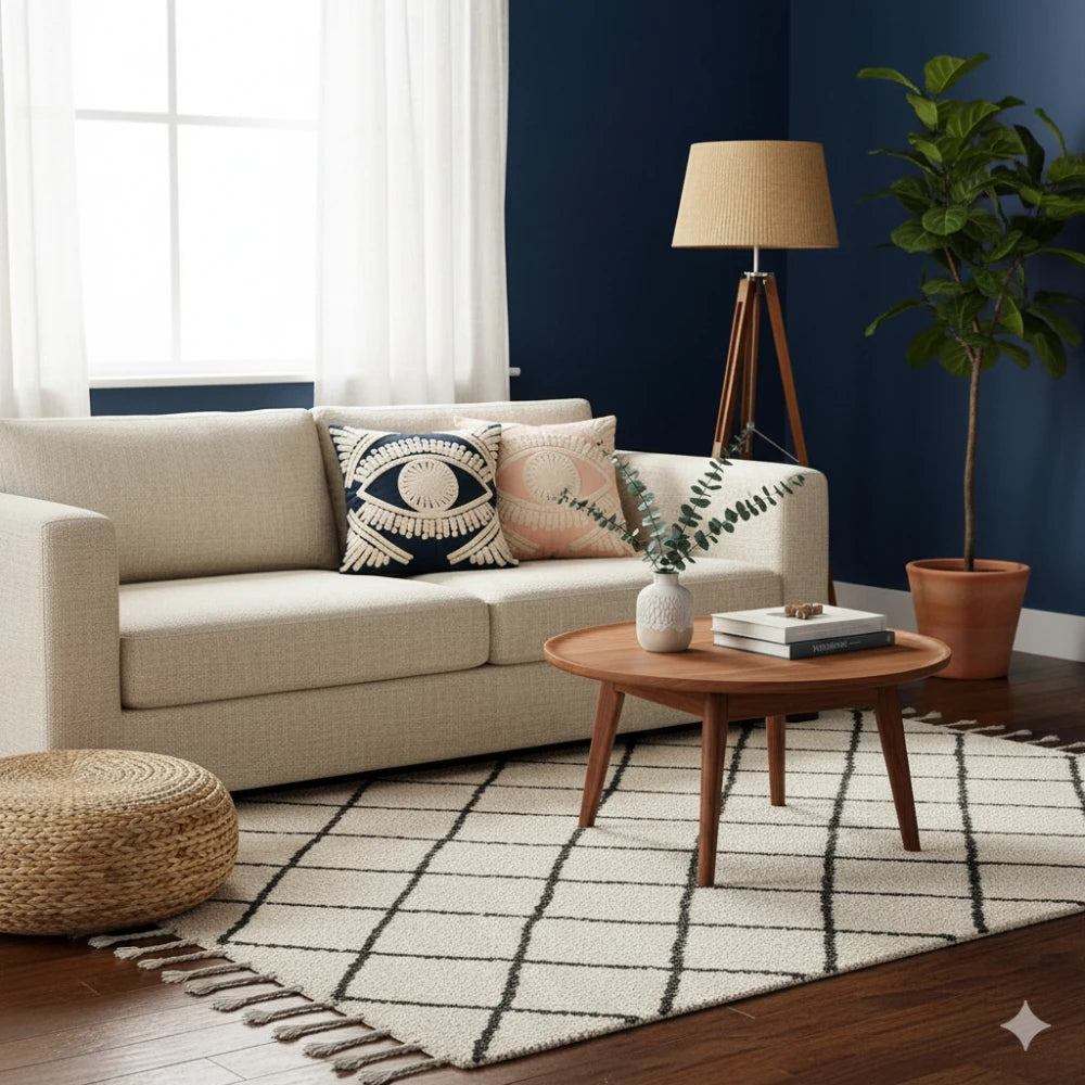 Coussin Bohème Oeil Berbère