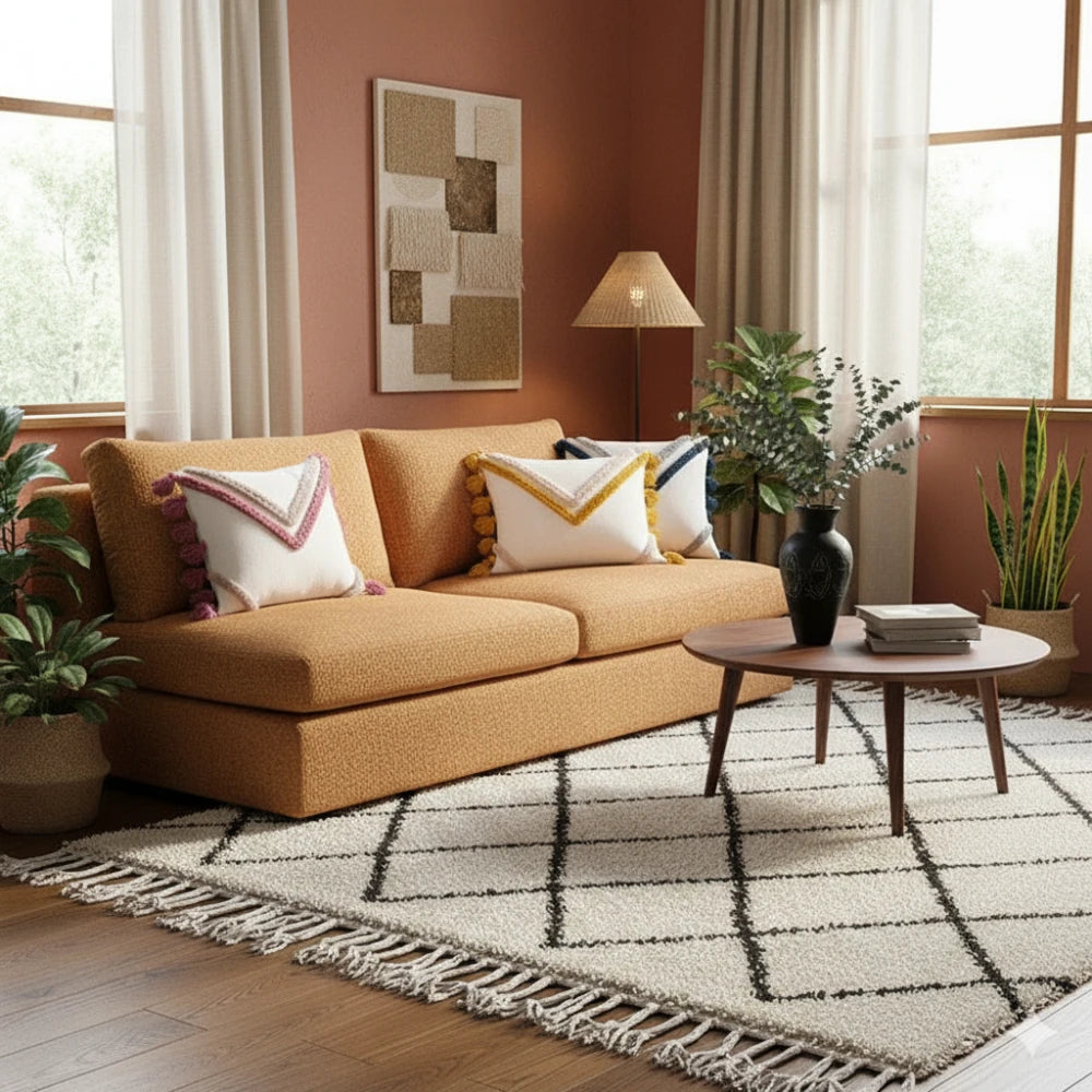 Coussin Chambre d'Inspiration Berbère