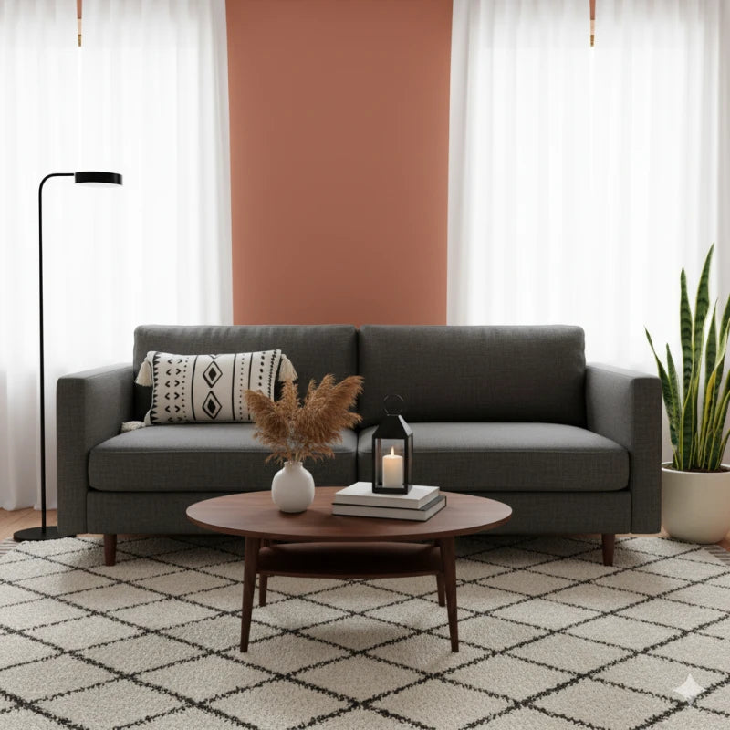 Coussin Inspiration Berbère <br> Motif Ethnique Assa