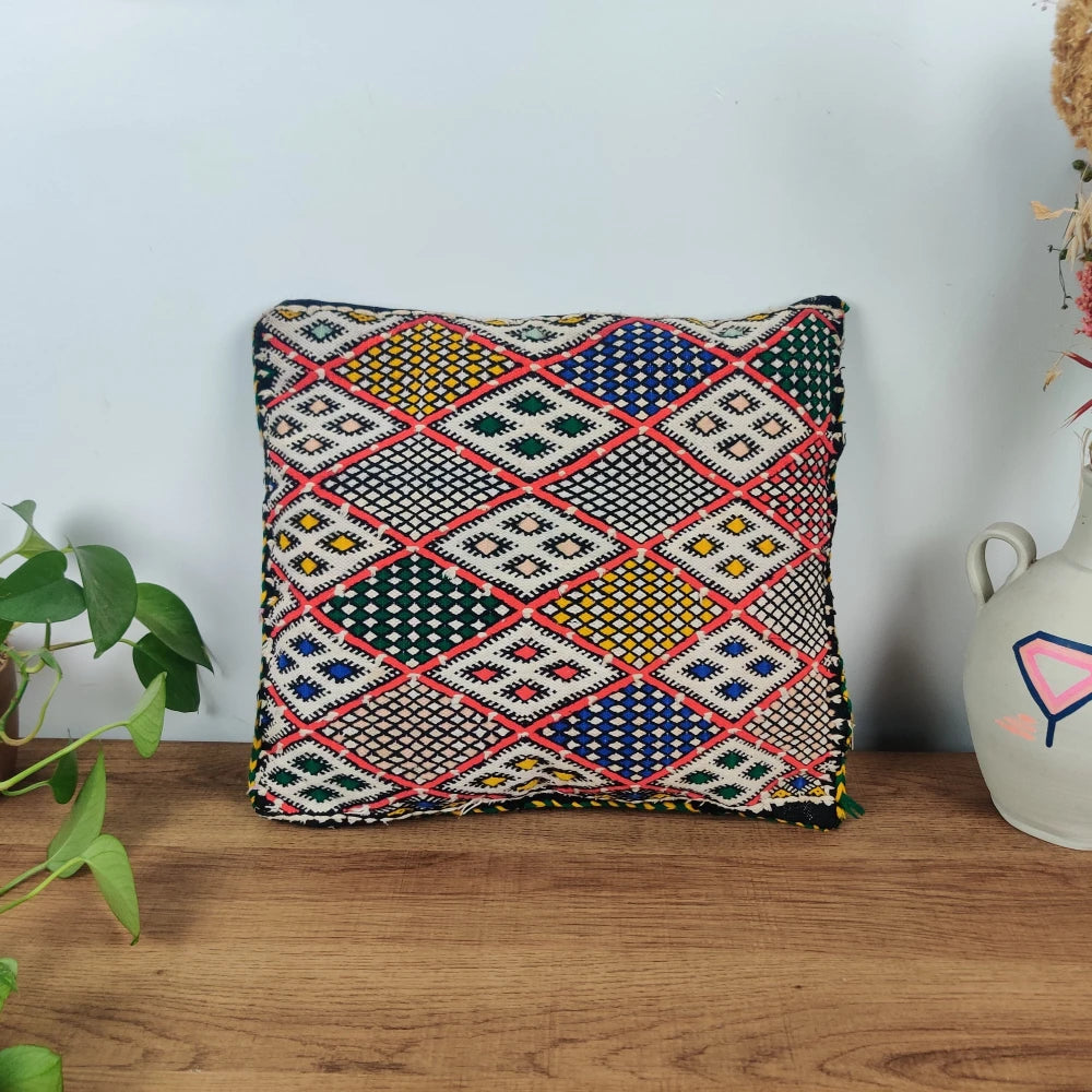 Coussin Kilim berbère vintage classique