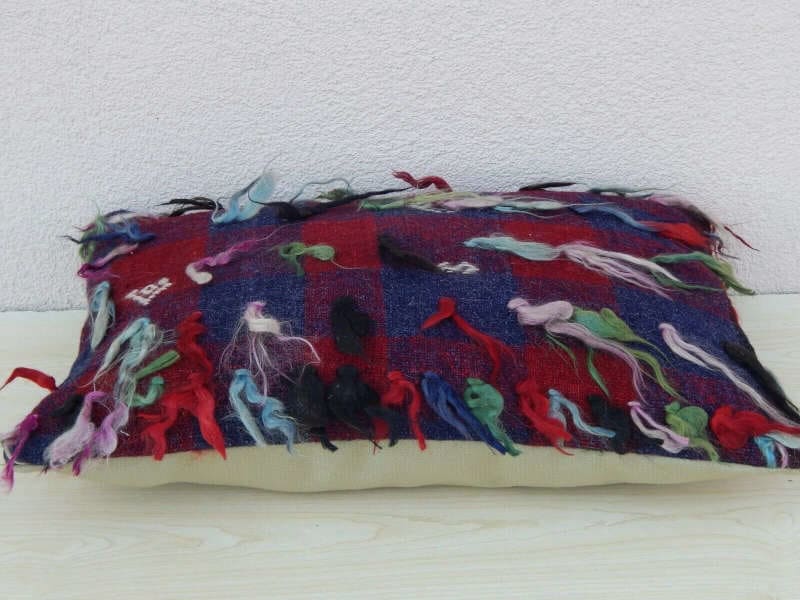 Coussin Kilim Boucherouite 35x50 cm