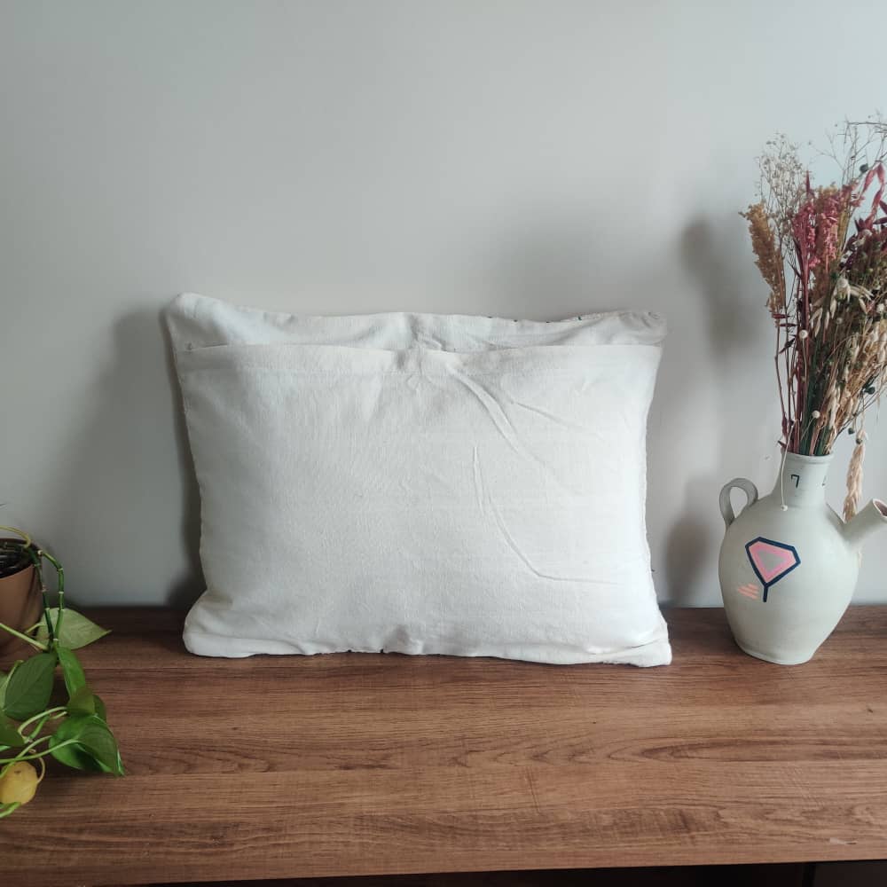 coussin Kilim Marocain ethnique - Fait Main | MAZIR Décoration