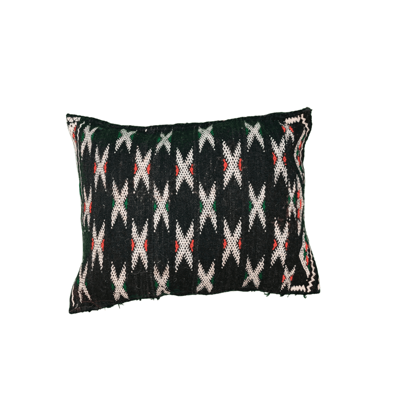 magnifique Coussin berbère Kilim losange