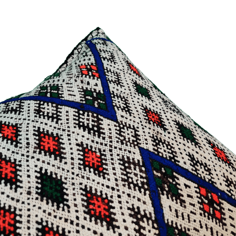 Coussin Kilim bohème losange