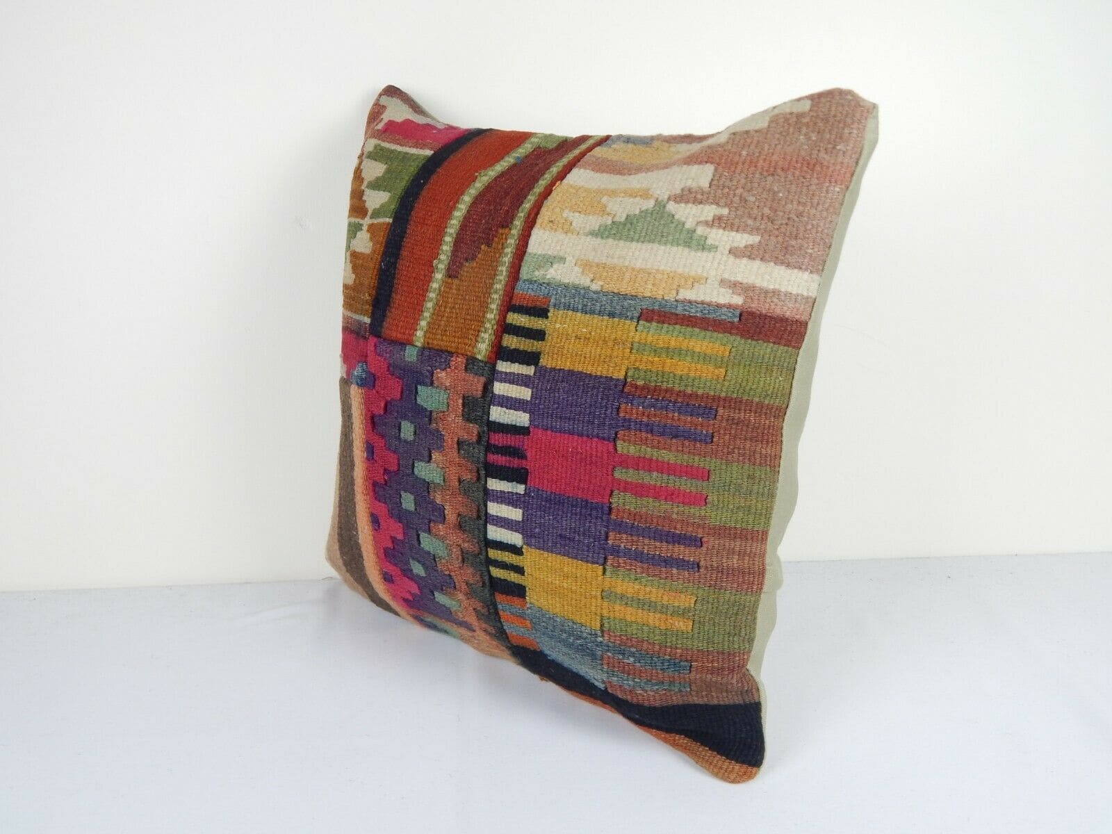 coussin patchwork