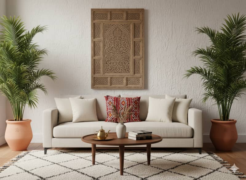 Coussin Kilim Vintage <br> Coussin à sequins
