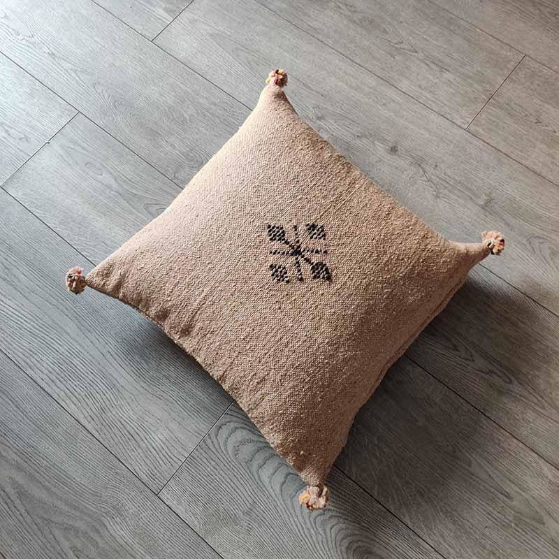 coussin berbère crème