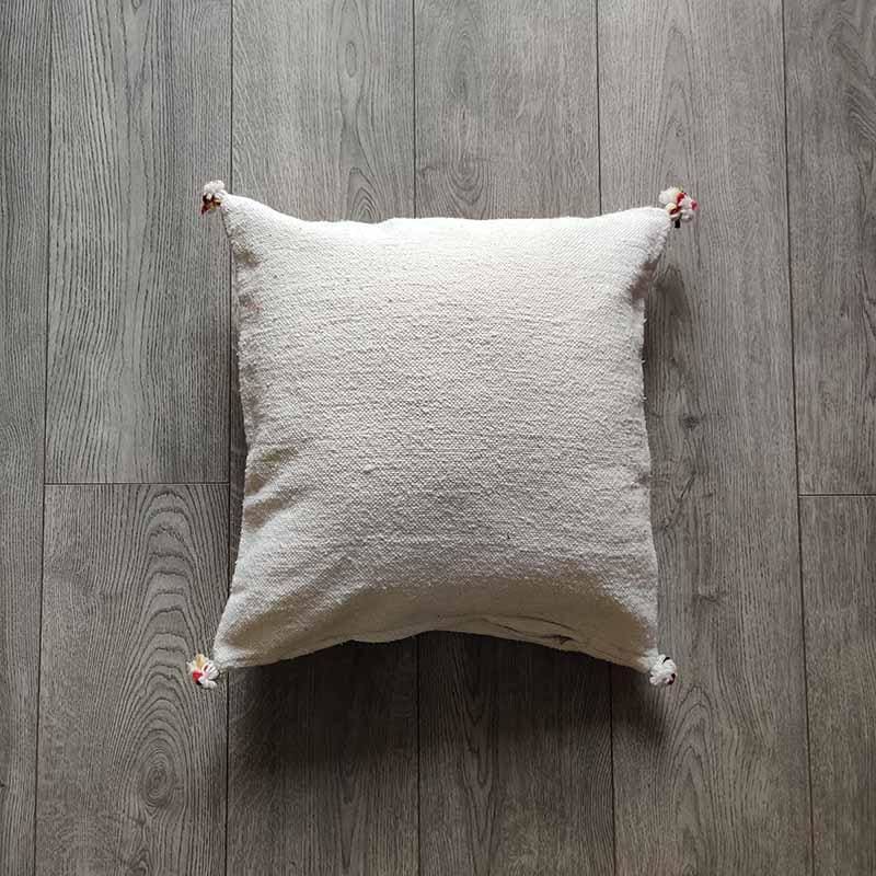 coussin blanc