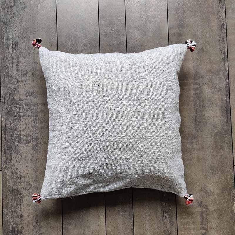 housse de coussin grise