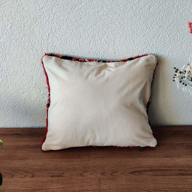 coussin kilim blanc