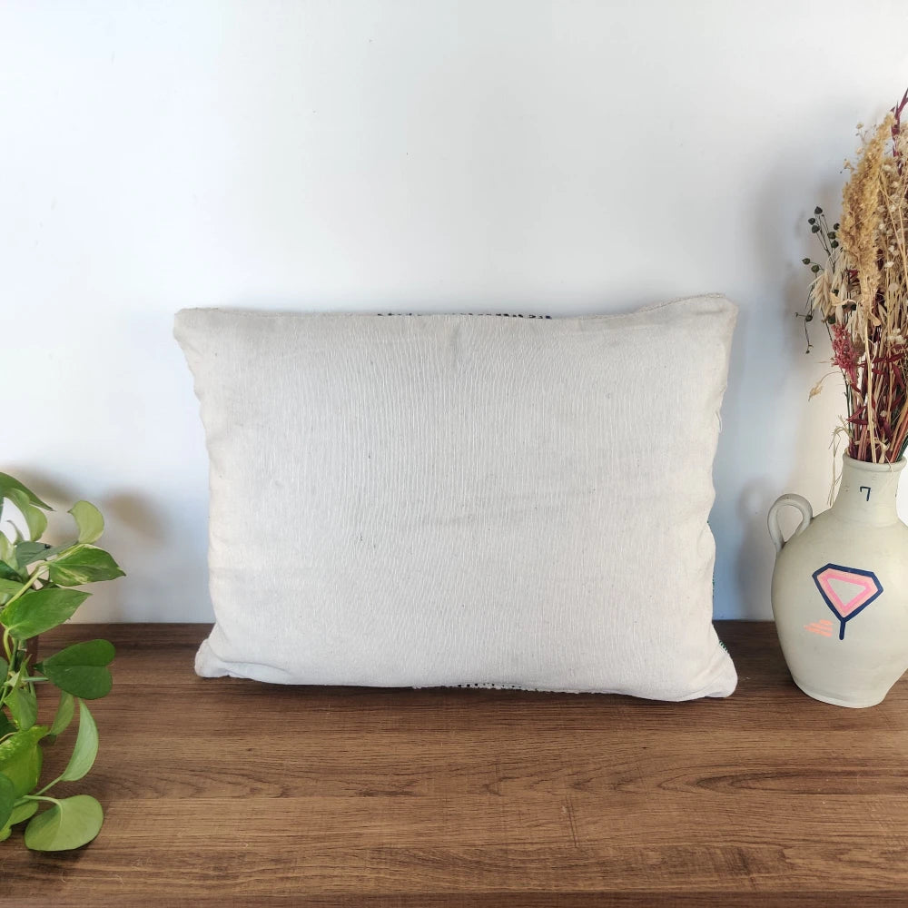 Coussin marocain tribal ethnique - MAZIR Décoration