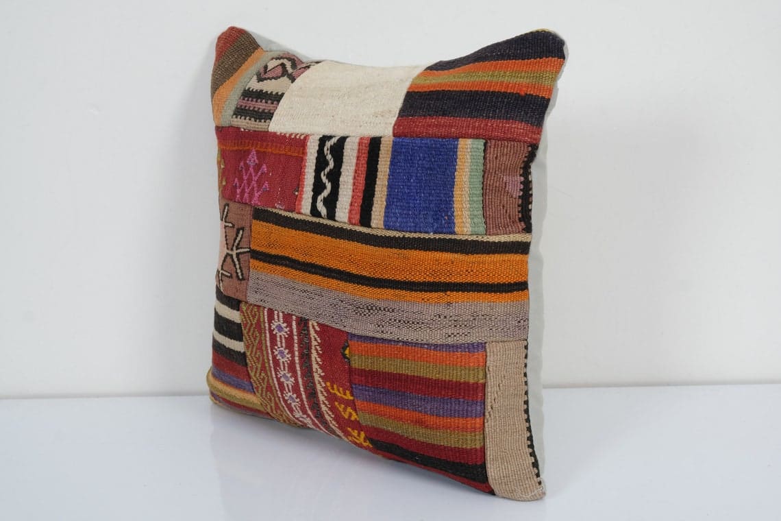 Coussin patchwork Kilim 50x50 cm - Coussin