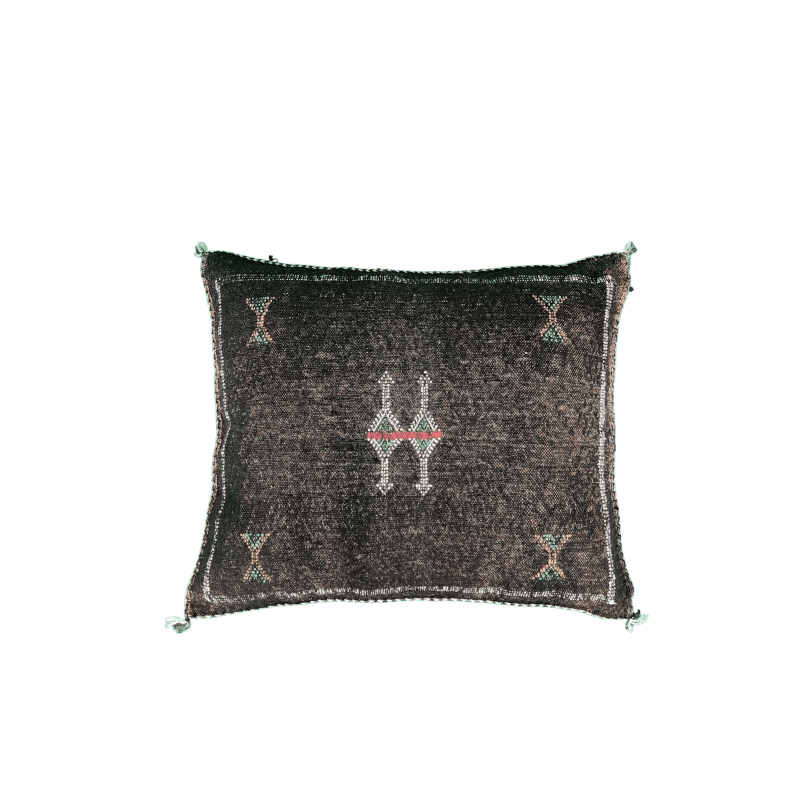 Coussin Sabra Gris bohème