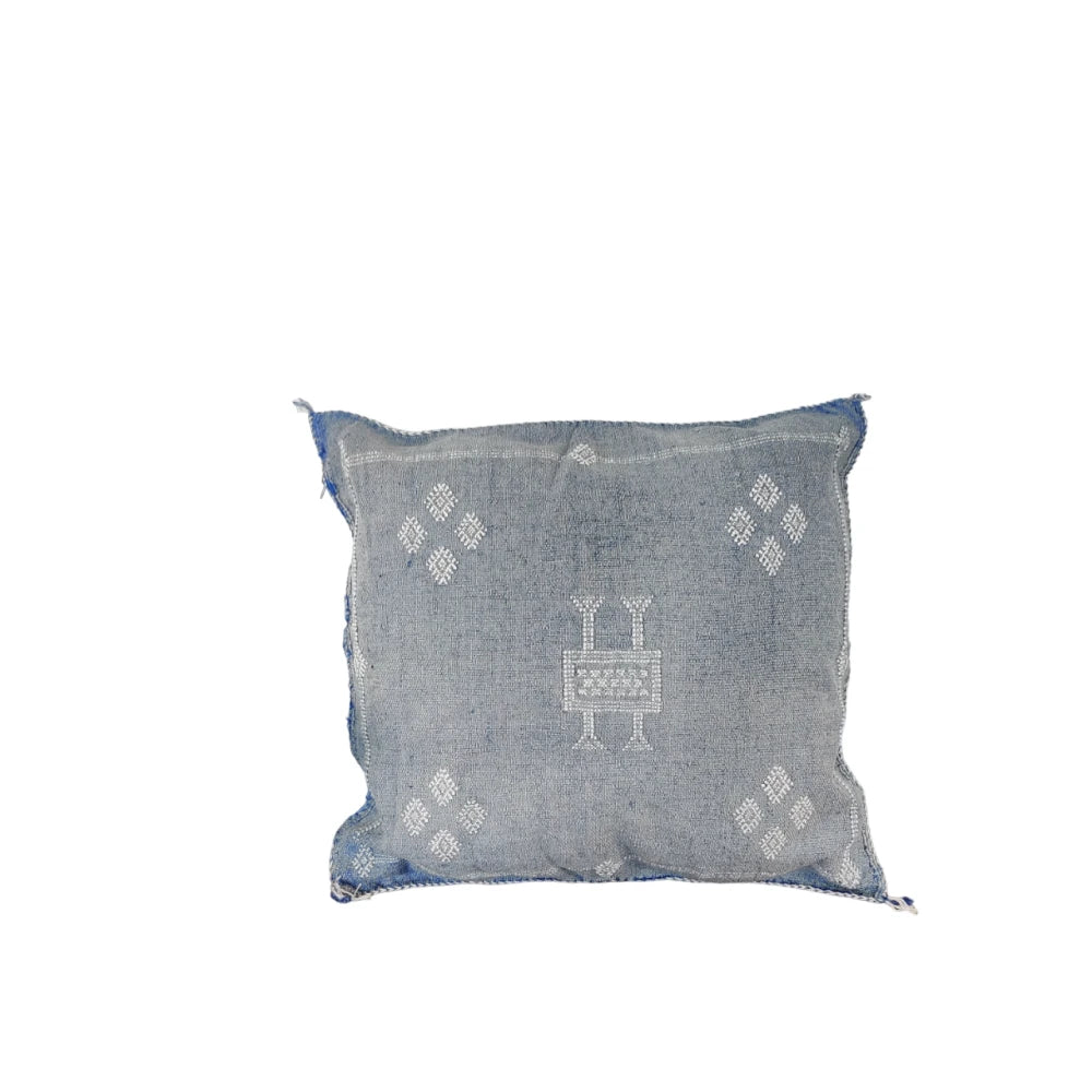 Coussin Sabra Gris bleu délavé