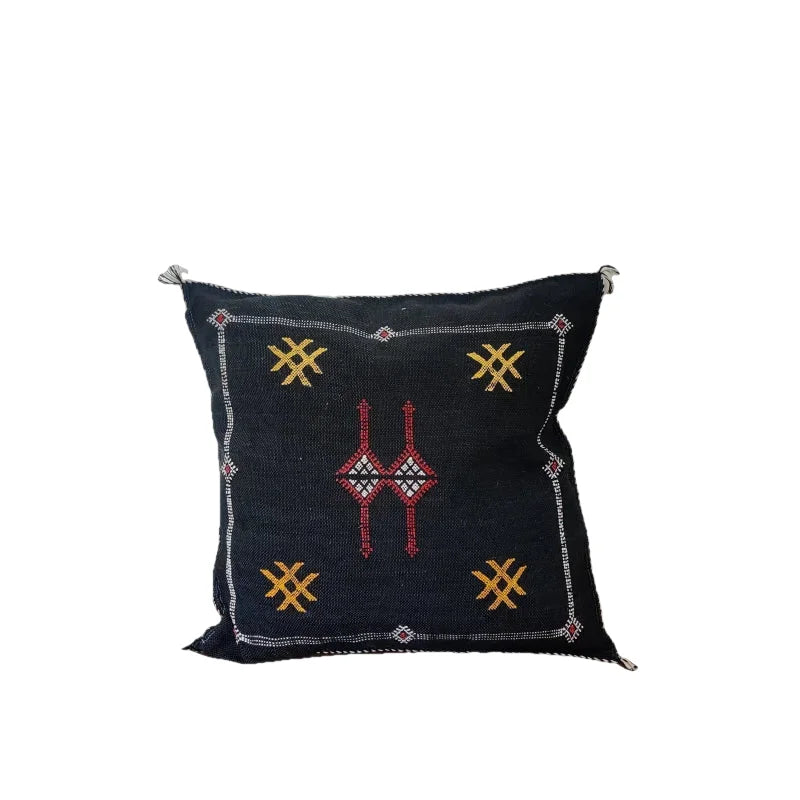 Coussin Sabra noir