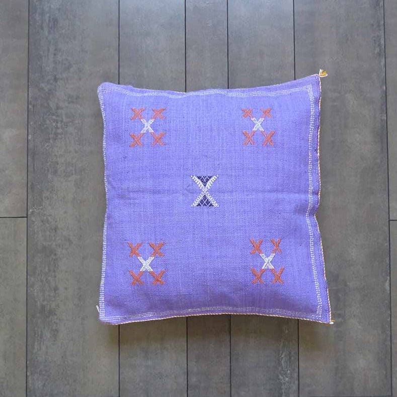 Coussin berbere violet