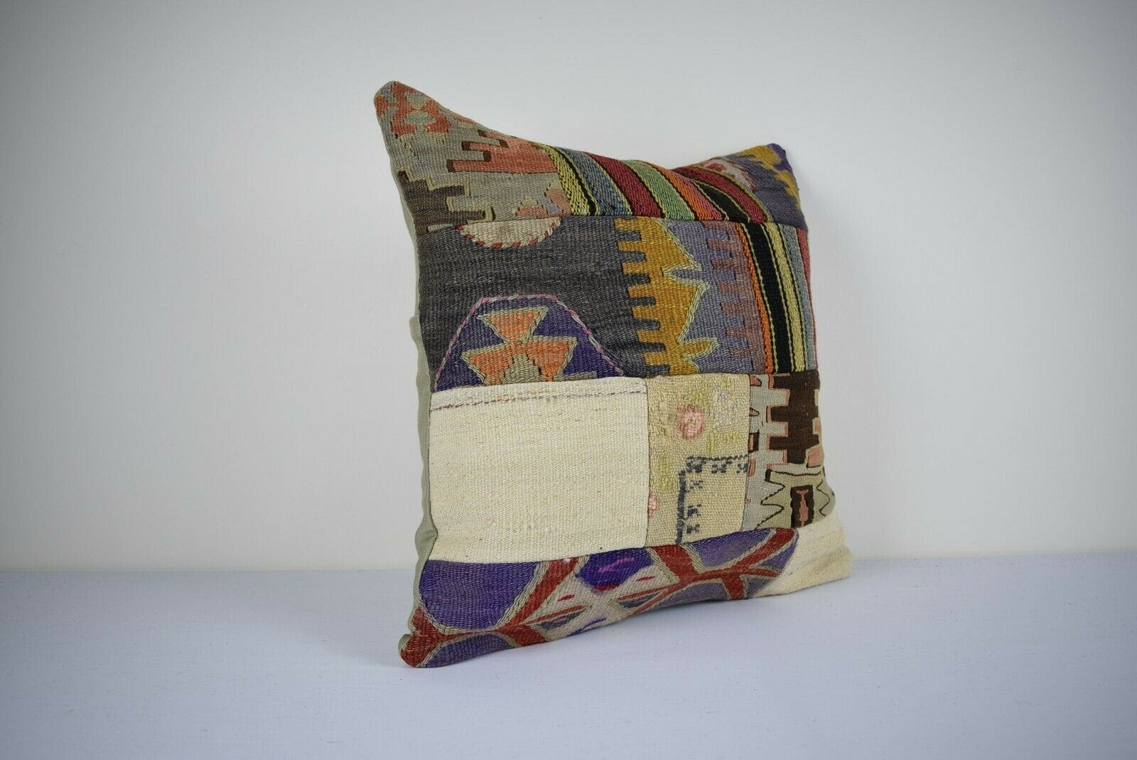 coussin patchwork