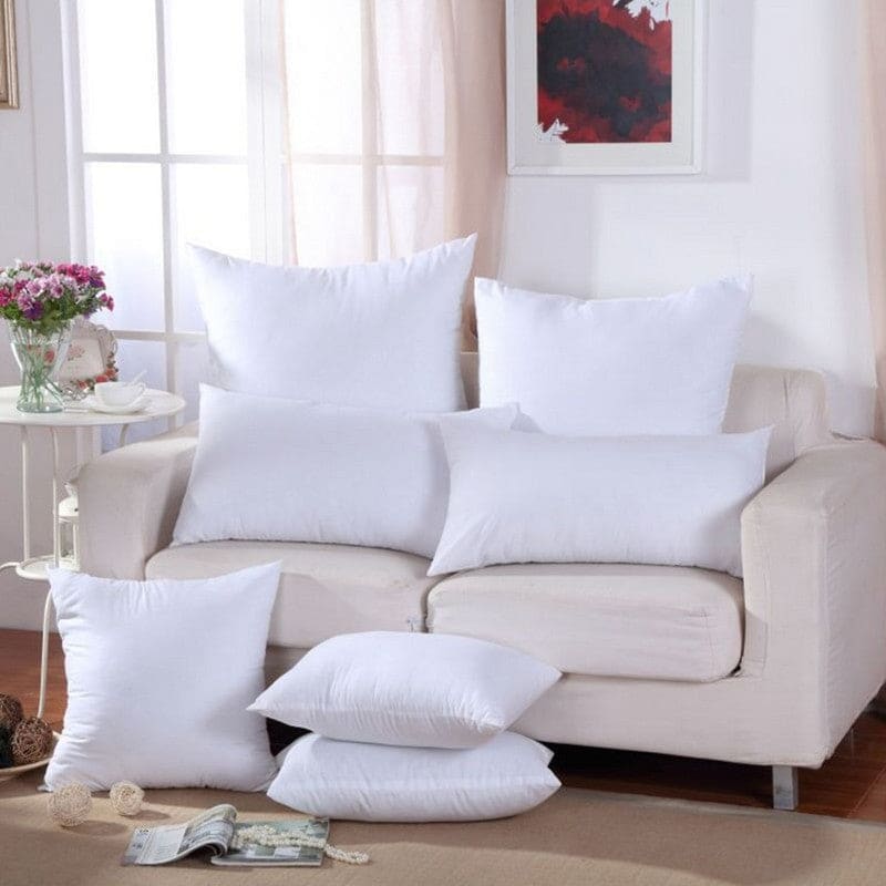 EMEMA Coussins de Garnissage Imperméable Extérieur Oreiller à Recouvrir  Rectangulaire Décoration de Canapé pour Coucher Reposer à Jardin Sofa  Chambre