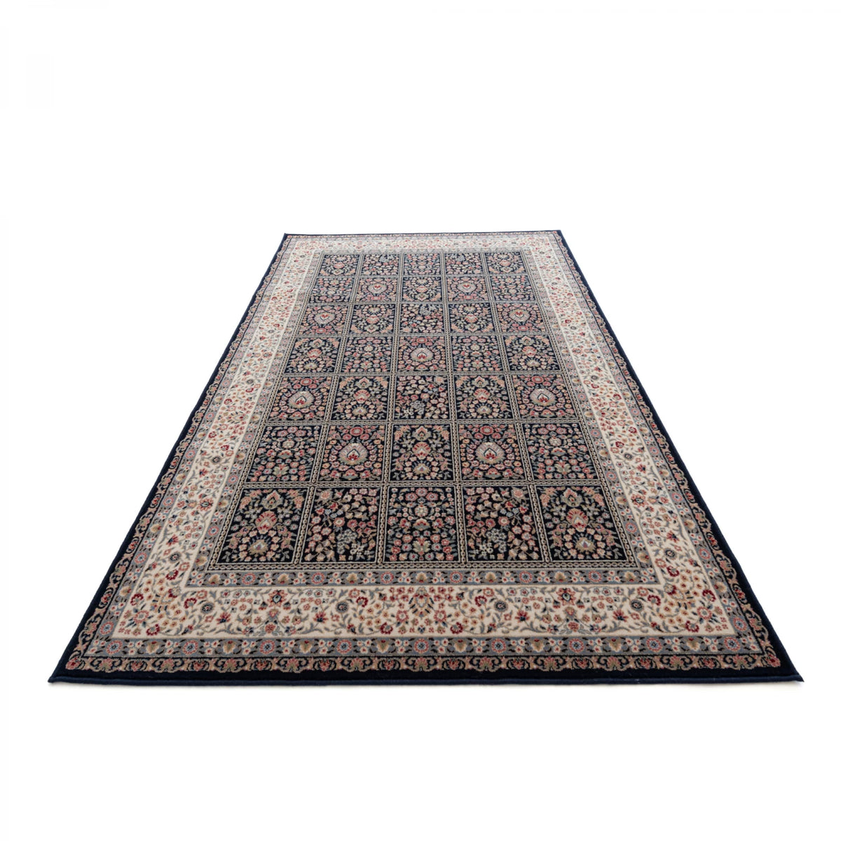 Tapis persan noir Bali - Laine