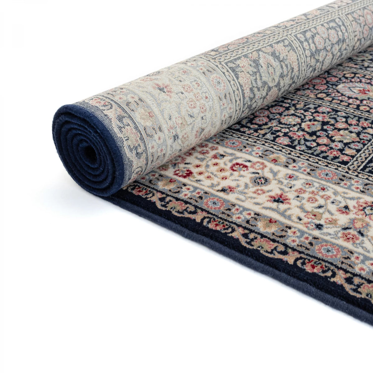 Tapis persan noir Bali - Laine