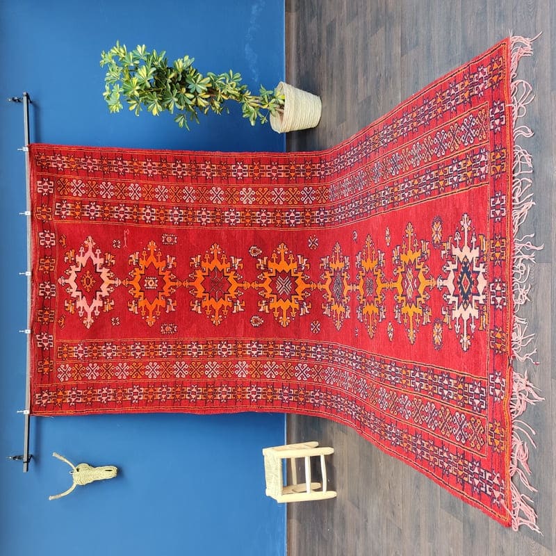 tapis berbere rouge