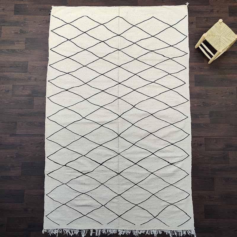 tapis berbere blanc