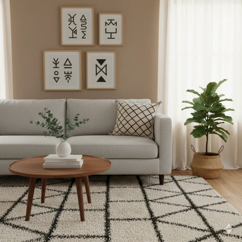 Housse de Coussin Berbère Kilim