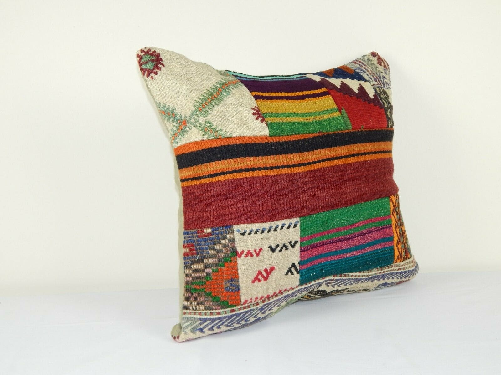 coussin patchwork