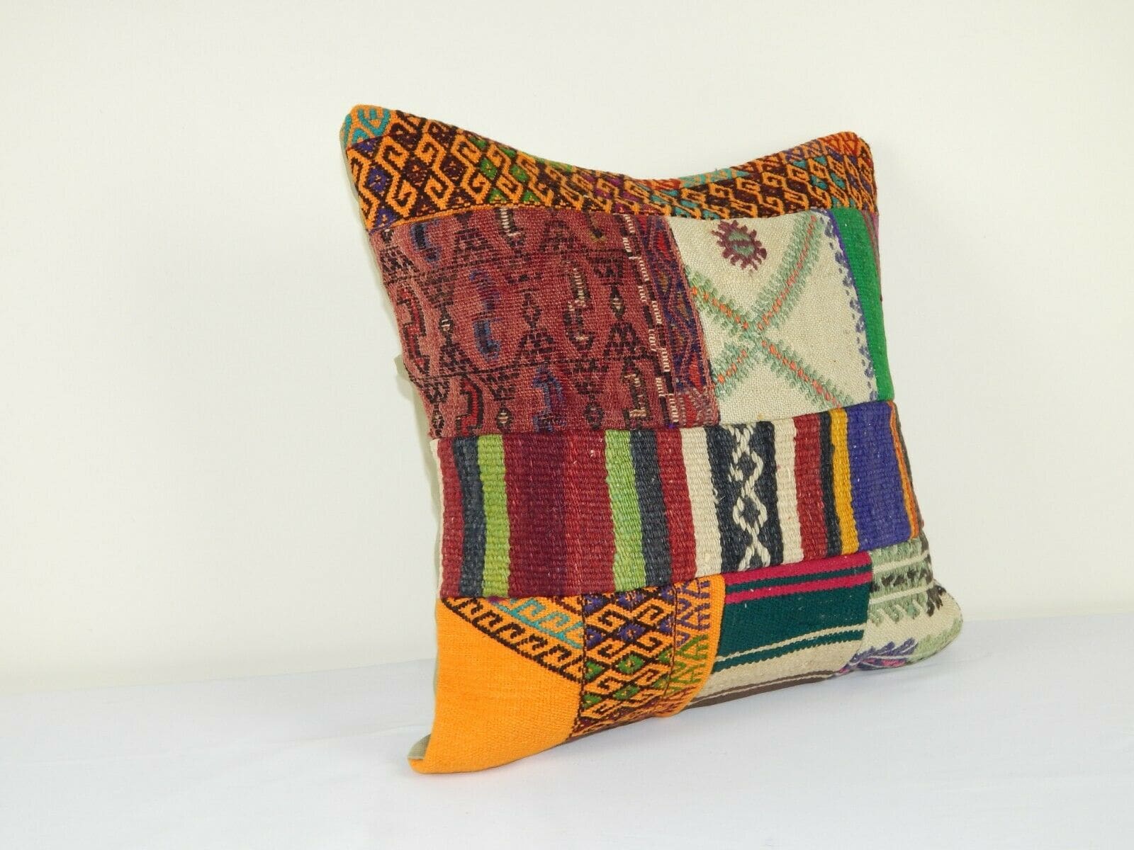 coussin patchwork 