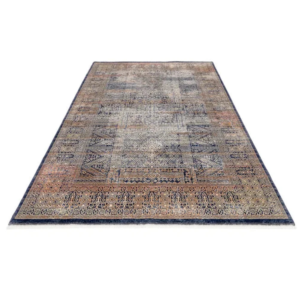 Tapis oriental bleu nuit NANY