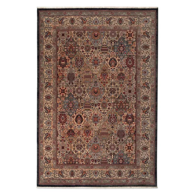 Tapis perse rustique en laine MOTO