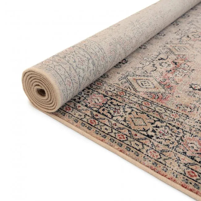 Tapis persan style vintage marron KARA