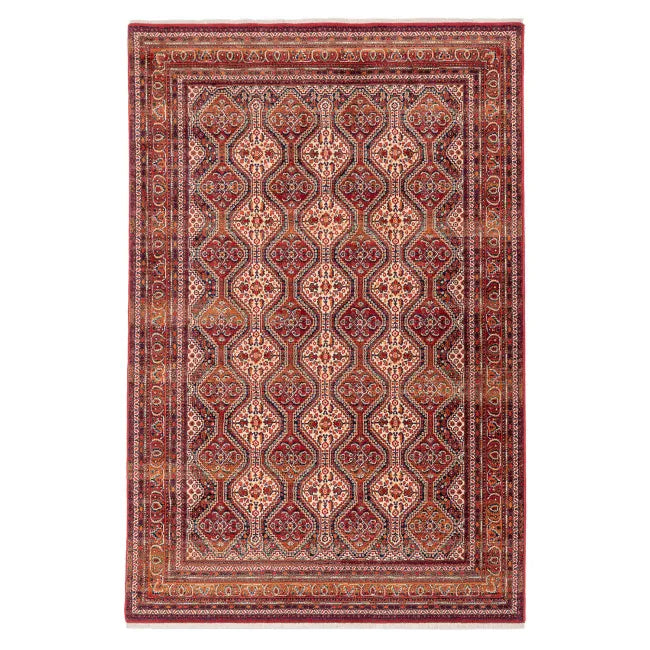 Tapis style oriental rouge antique