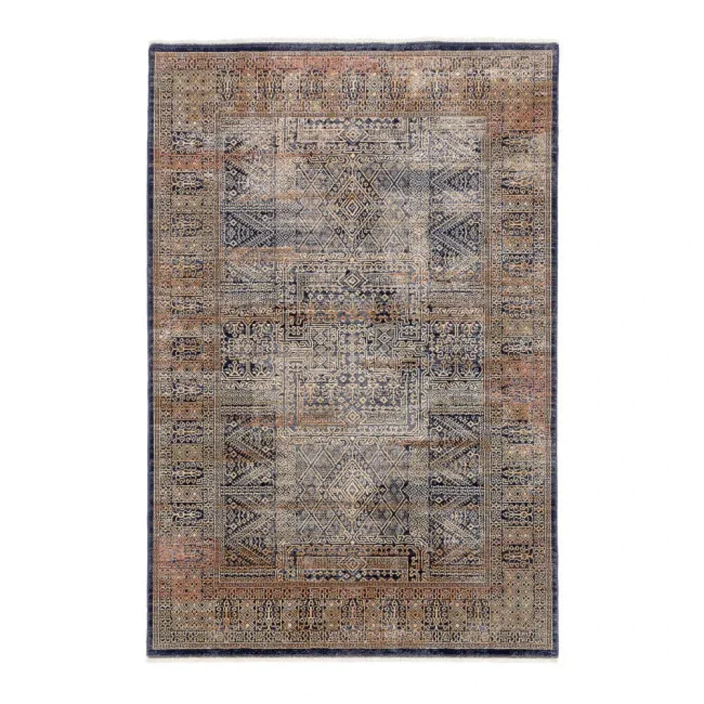 Tapis oriental bleu nuit NANY