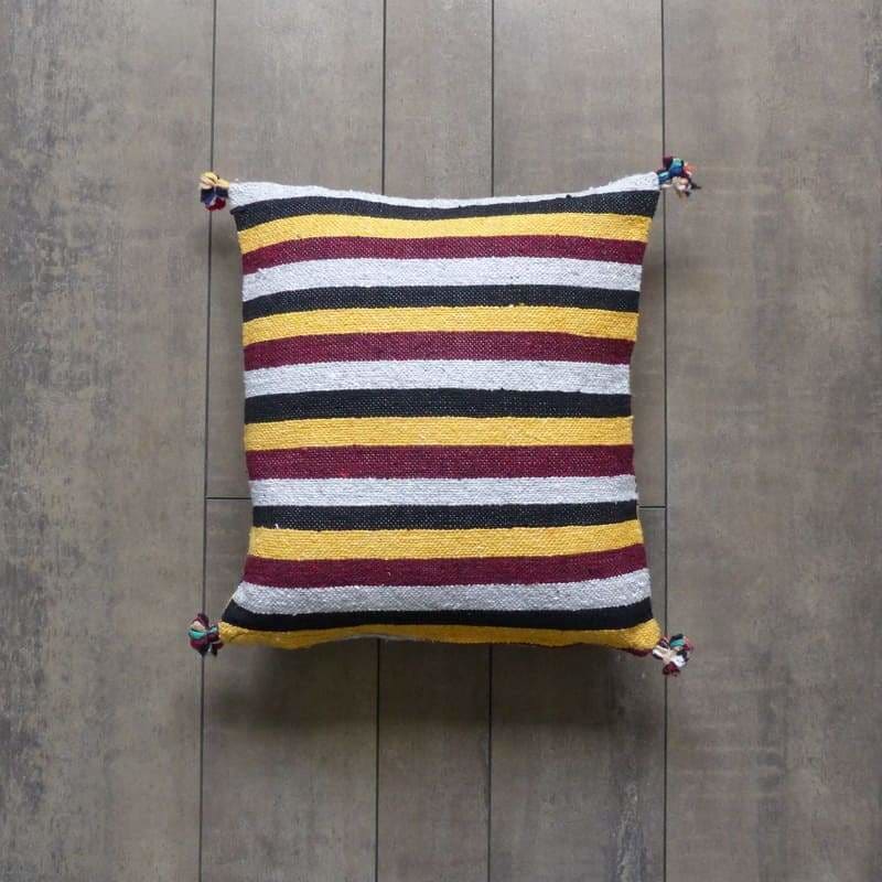 coussin berbere multicolore 