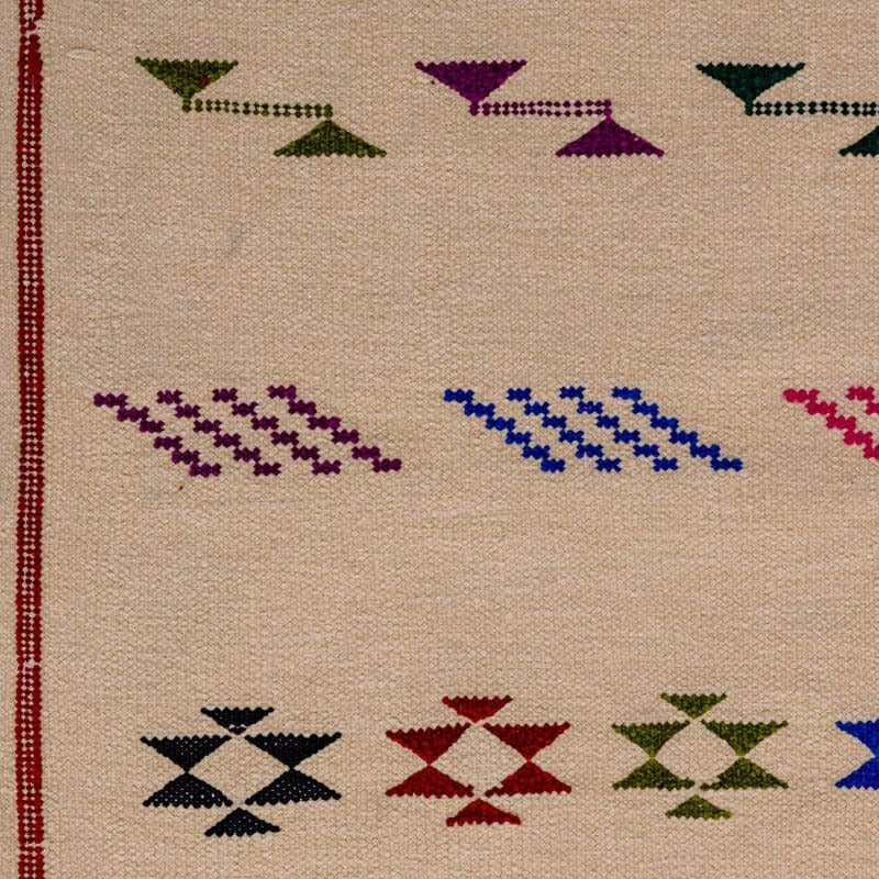 tapis coton berbere