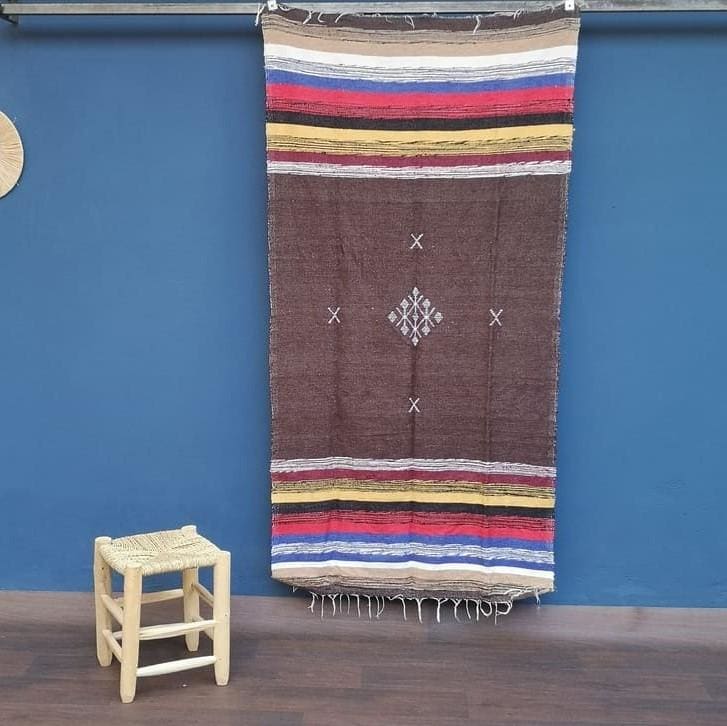 tapis berbere coloré