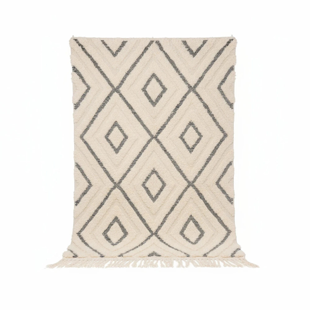 Tapis berbere losanges Creux
