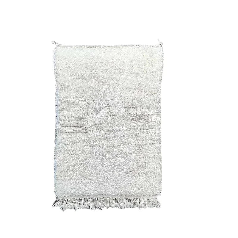 tapis berbere blanc en laine