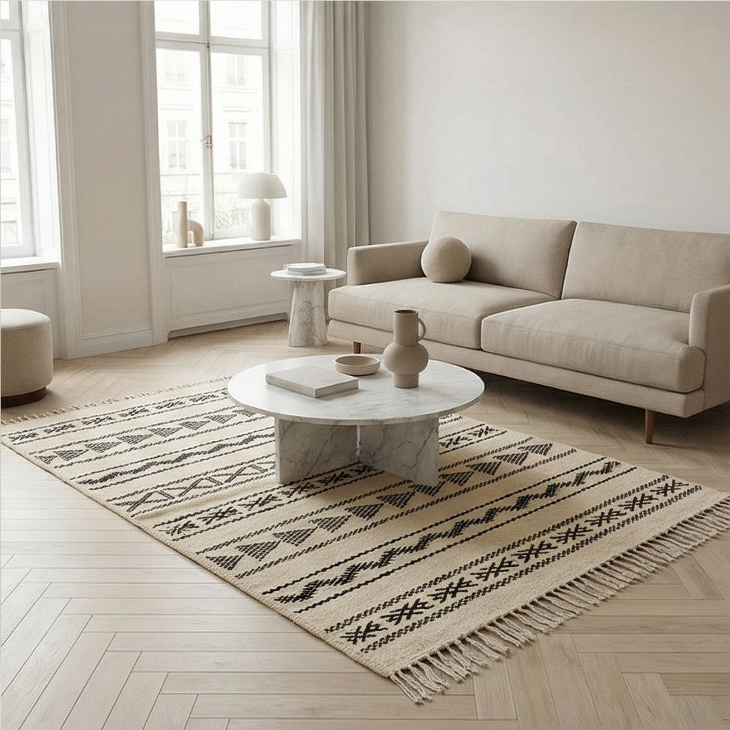 Petit tapis Kilim tribal <br> 80x140 cm