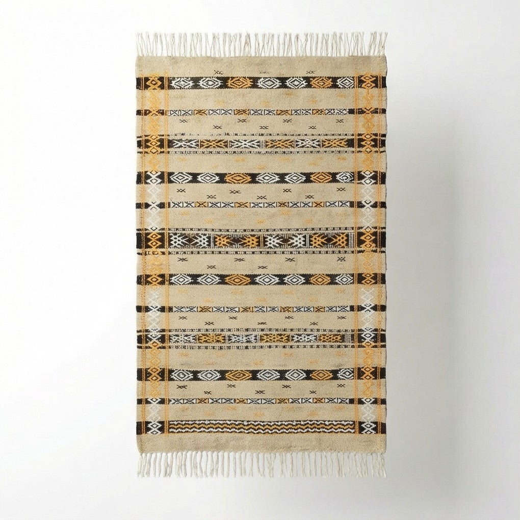 Petit tapis berbere ethnique 65x100 cm