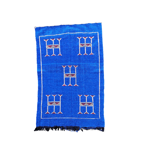 tapis berbere bleu