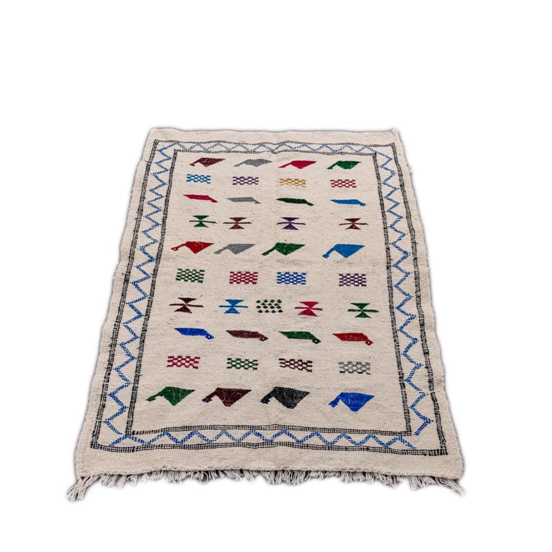 tapis motifs ethniques