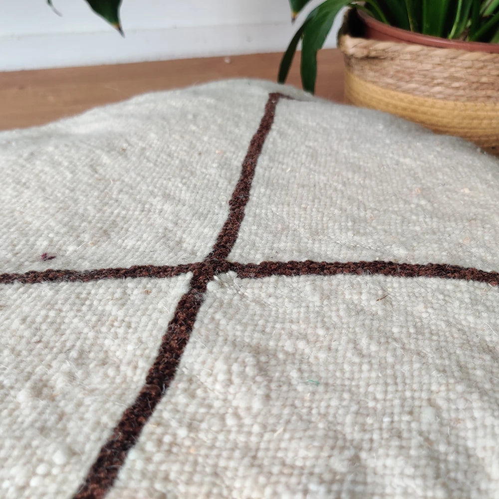 Pouf berbère Kilim - MAZIR Décoration