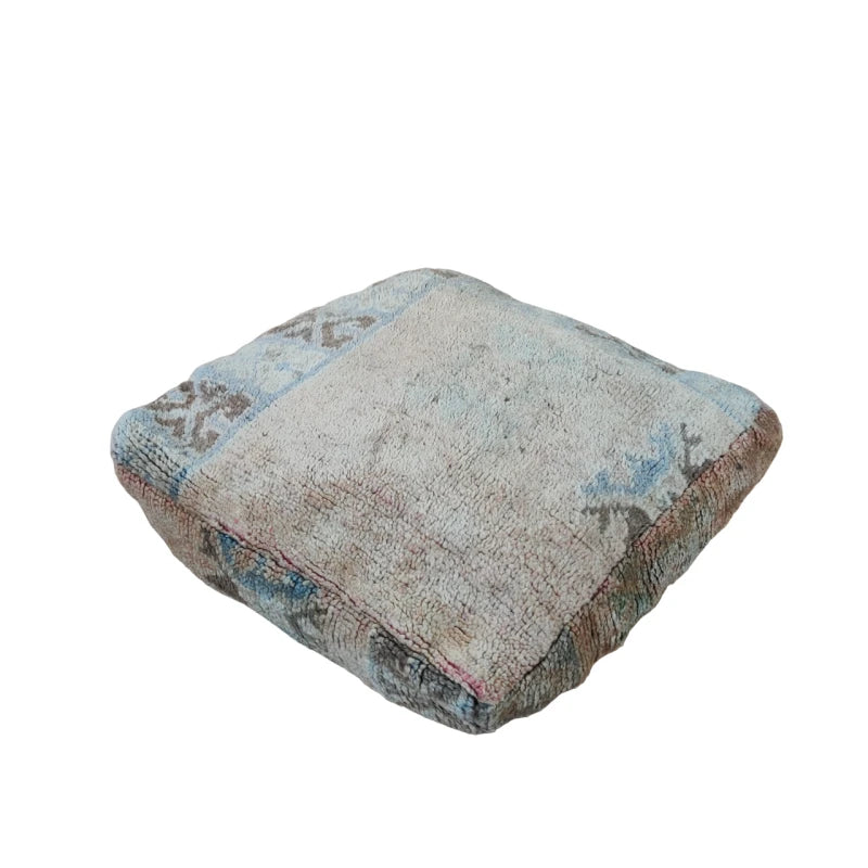 Pouf Berbère tribal vintage - MAZIR Décoration