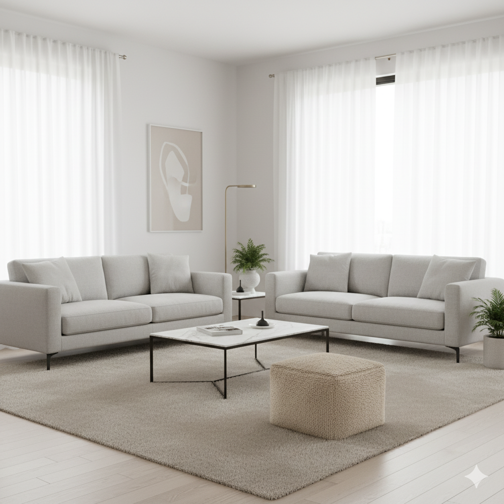 Pouf berbère uni vintage