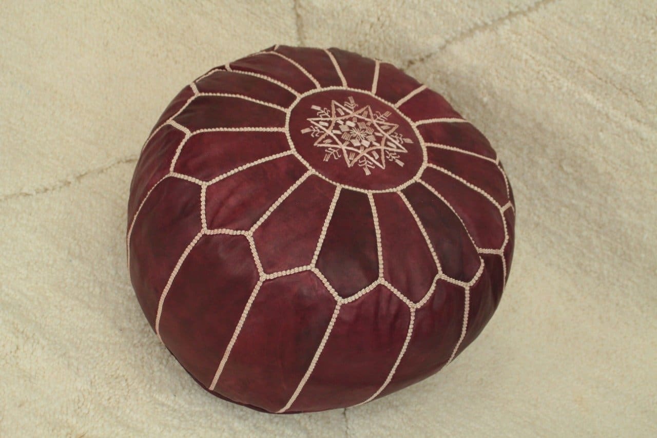 pouf marocain